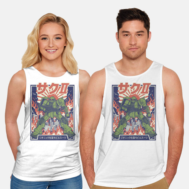Zaku II-Unisex-Basic-Tank-Betmac