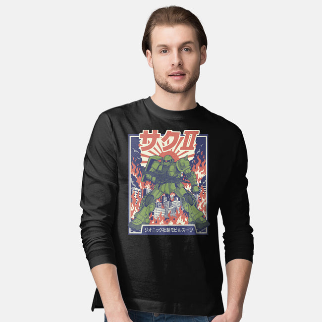 Zaku II-Mens-Long Sleeved-Tee-Betmac