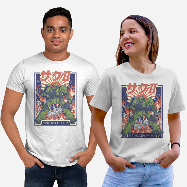 Zaku II-Unisex-Basic-Tee-Betmac