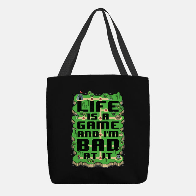 Vintage Game Map Joke-None-Basic Tote-Bag-Studio Mootant