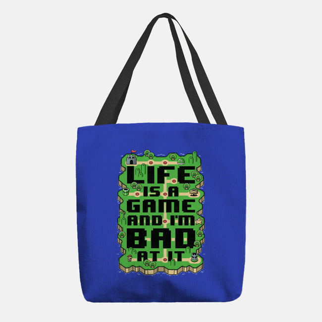 Vintage Game Map Joke-None-Basic Tote-Bag-Studio Mootant