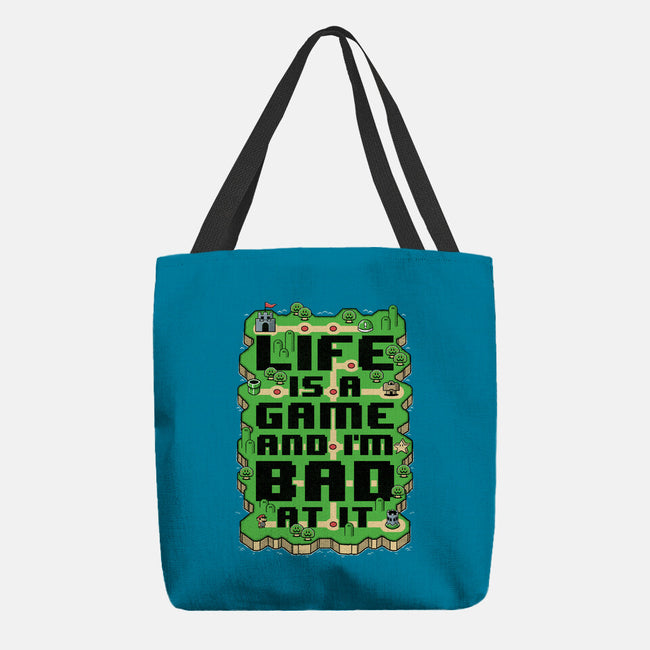 Vintage Game Map Joke-None-Basic Tote-Bag-Studio Mootant