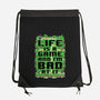 Vintage Game Map Joke-None-Drawstring-Bag-Studio Mootant