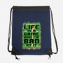 Vintage Game Map Joke-None-Drawstring-Bag-Studio Mootant