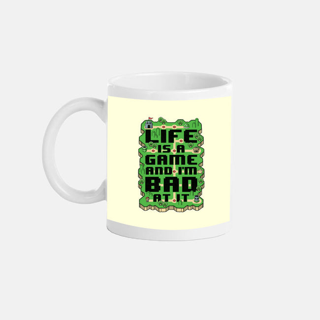 Vintage Game Map Joke-None-Mug-Drinkware-Studio Mootant