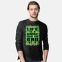 Vintage Game Map Joke-Mens-Long Sleeved-Tee-Studio Mootant