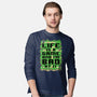 Vintage Game Map Joke-Mens-Long Sleeved-Tee-Studio Mootant