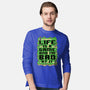 Vintage Game Map Joke-Mens-Long Sleeved-Tee-Studio Mootant