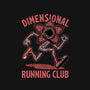 Dimensional Running Monster-Womens-Fitted-Tee-Studio Mootant