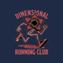 Dimensional Running Monster-Mens-Long Sleeved-Tee-Studio Mootant