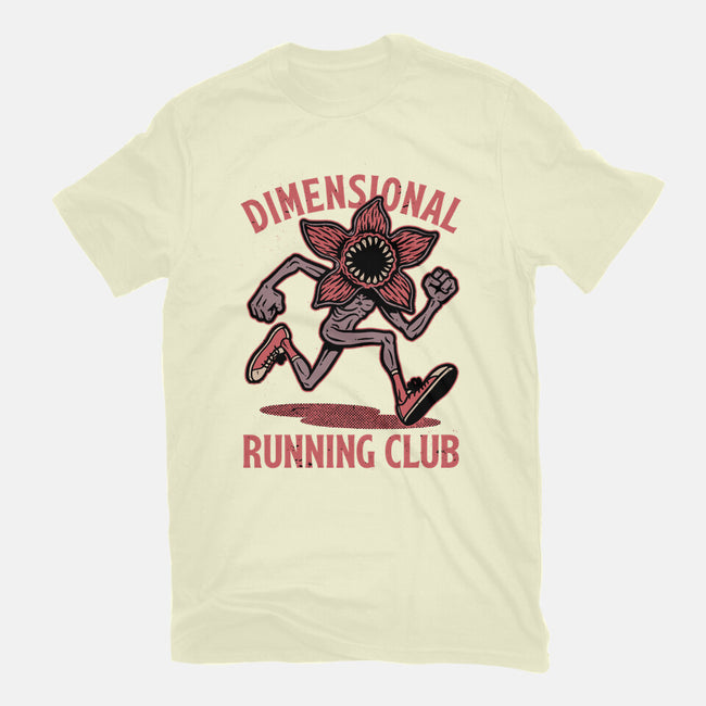 Dimensional Running Monster-Mens-Basic-Tee-Studio Mootant
