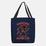Dimensional Running Monster-None-Basic Tote-Bag-Studio Mootant