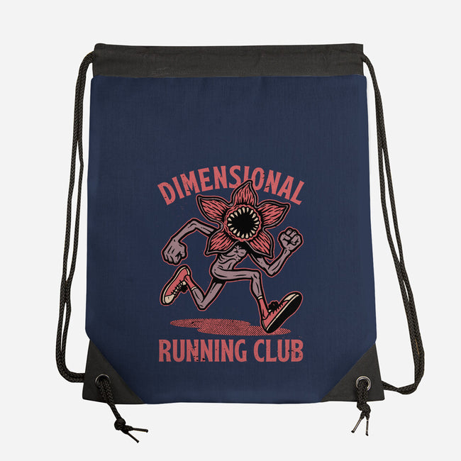 Dimensional Running Monster-None-Drawstring-Bag-Studio Mootant