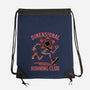 Dimensional Running Monster-None-Drawstring-Bag-Studio Mootant
