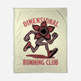 Dimensional Running Monster-None-Fleece-Blanket-Studio Mootant