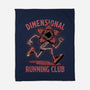 Dimensional Running Monster-None-Fleece-Blanket-Studio Mootant
