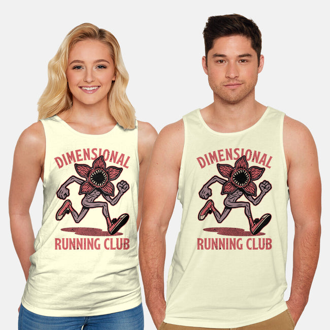 Dimensional Running Monster-Unisex-Basic-Tank-Studio Mootant