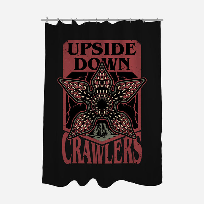 Dimensional Monster Badge-None-Polyester-Shower Curtain-Studio Mootant