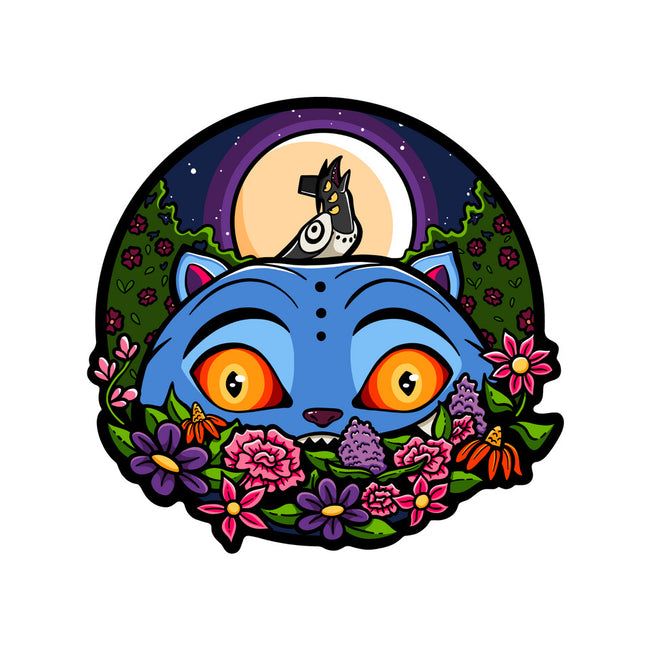 Derpy Tiger And Suspicious Bird-None-Glossy-Sticker-J Beasley