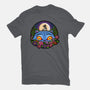 Derpy Tiger And Suspicious Bird-Womens-Fitted-Tee-J Beasley