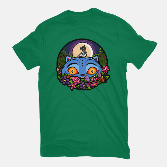 Derpy Tiger And Suspicious Bird-Womens-Fitted-Tee-J Beasley