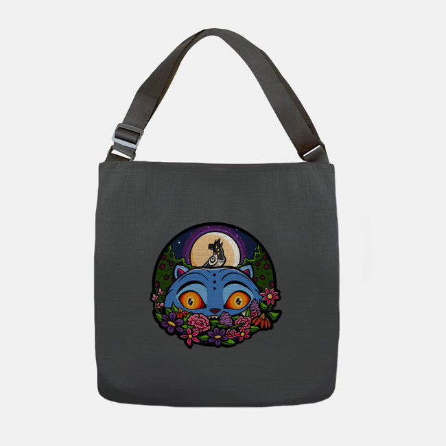 Derpy Tiger And Suspicious Bird-None-Adjustable Tote-Bag-J Beasley