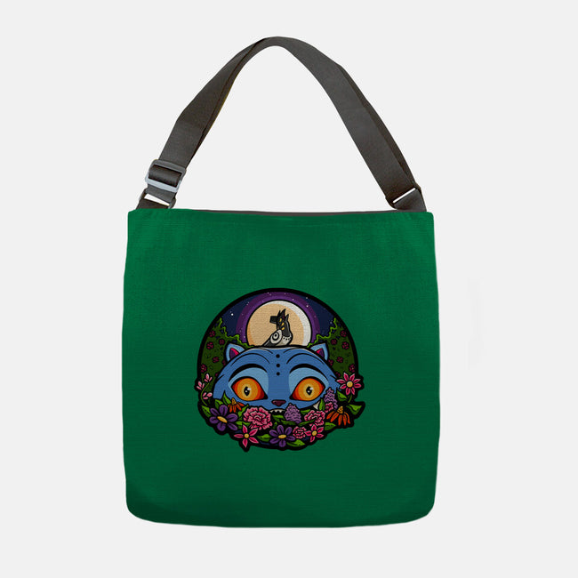 Derpy Tiger And Suspicious Bird-None-Adjustable Tote-Bag-J Beasley