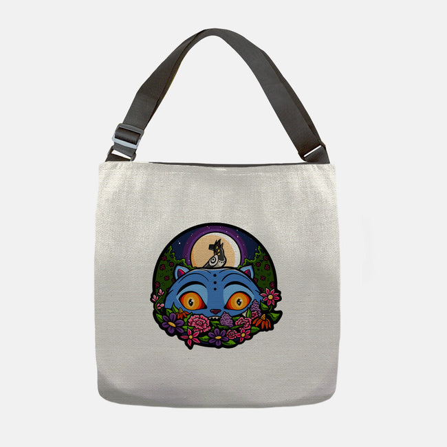 Derpy Tiger And Suspicious Bird-None-Adjustable Tote-Bag-J Beasley