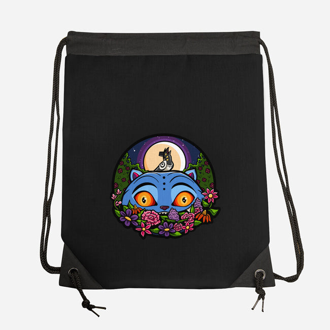 Derpy Tiger And Suspicious Bird-None-Drawstring-Bag-J Beasley