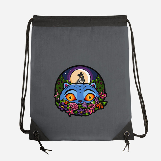 Derpy Tiger And Suspicious Bird-None-Drawstring-Bag-J Beasley
