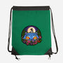 Derpy Tiger And Suspicious Bird-None-Drawstring-Bag-J Beasley