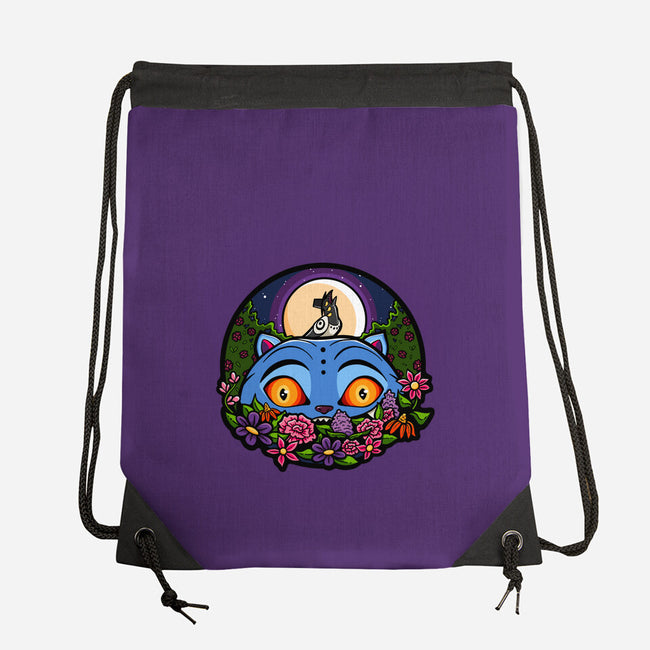 Derpy Tiger And Suspicious Bird-None-Drawstring-Bag-J Beasley