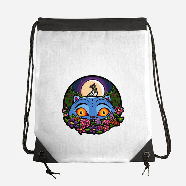 Derpy Tiger And Suspicious Bird-None-Drawstring-Bag-J Beasley