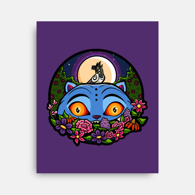 Derpy Tiger And Suspicious Bird-None-Stretched-Canvas-J Beasley