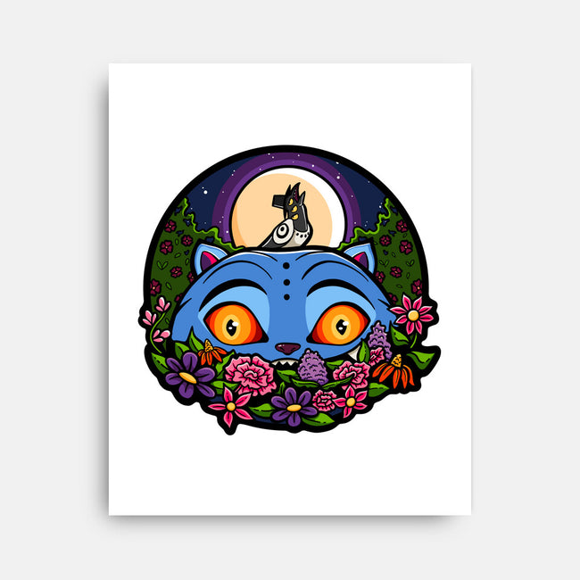 Derpy Tiger And Suspicious Bird-None-Stretched-Canvas-J Beasley