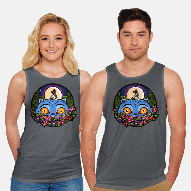 Derpy Tiger And Suspicious Bird-Unisex-Basic-Tank-J Beasley