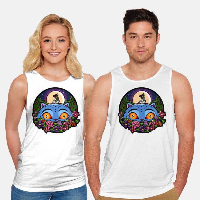 Derpy Tiger And Suspicious Bird-Unisex-Basic-Tank-J Beasley
