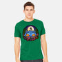 Derpy Tiger And Suspicious Bird-Mens-Heavyweight-Tee-J Beasley