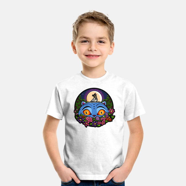 Derpy Tiger And Suspicious Bird-Youth-Basic-Tee-J Beasley