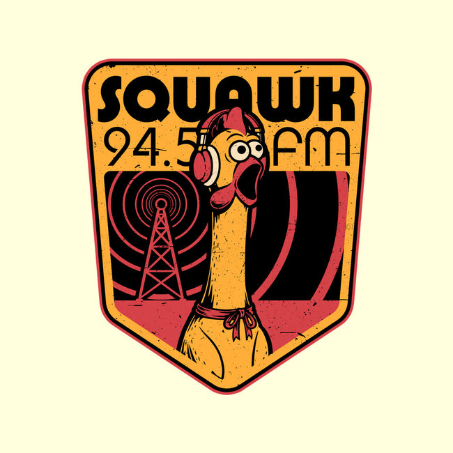 Chicken Radio TV Show-None-Polyester-Shower Curtain-Studio Mootant