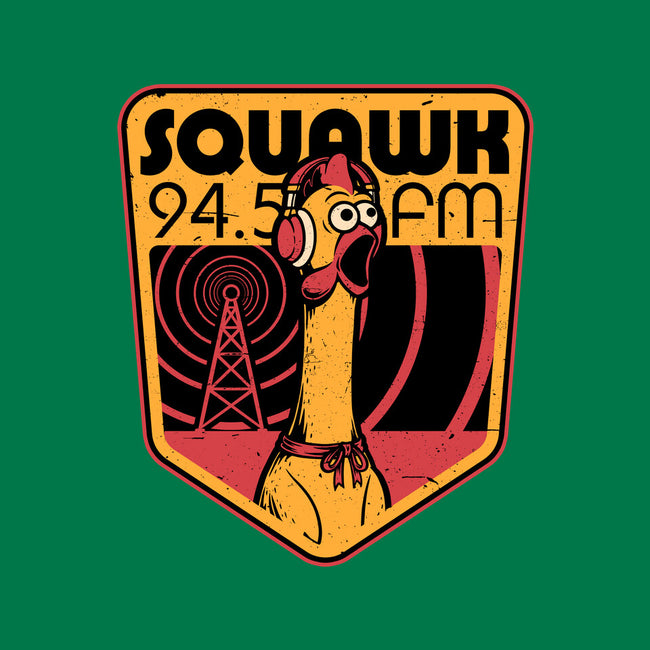 Chicken Radio TV Show-Womens-Fitted-Tee-Studio Mootant