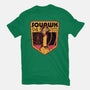 Chicken Radio TV Show-Womens-Fitted-Tee-Studio Mootant