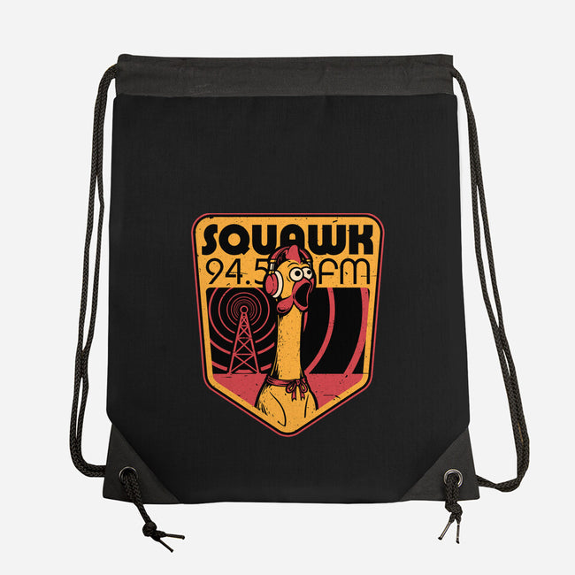 Chicken Radio TV Show-None-Drawstring-Bag-Studio Mootant