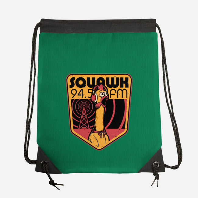 Chicken Radio TV Show-None-Drawstring-Bag-Studio Mootant
