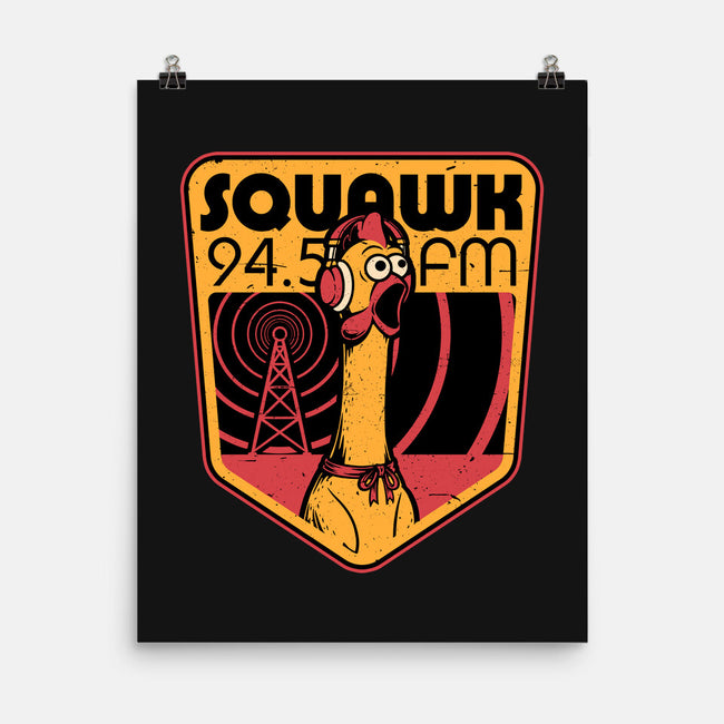 Chicken Radio TV Show-None-Matte-Poster-Studio Mootant