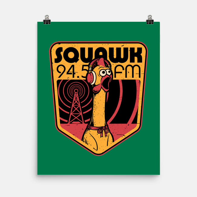 Chicken Radio TV Show-None-Matte-Poster-Studio Mootant