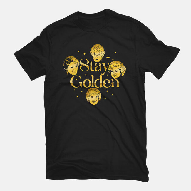 Golden Forever-Womens-Fitted-Tee-sachpica