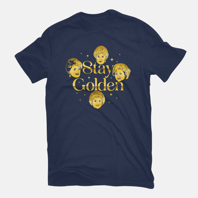 Golden Forever-Womens-Fitted-Tee-sachpica