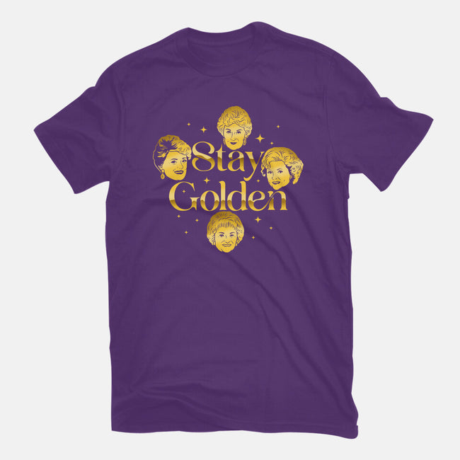 Golden Forever-Womens-Fitted-Tee-sachpica