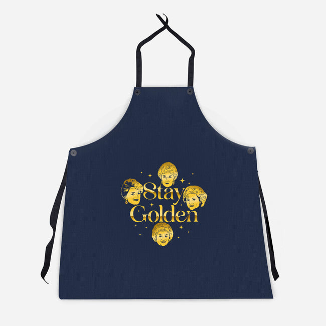 Golden Forever-Unisex-Kitchen-Apron-sachpica